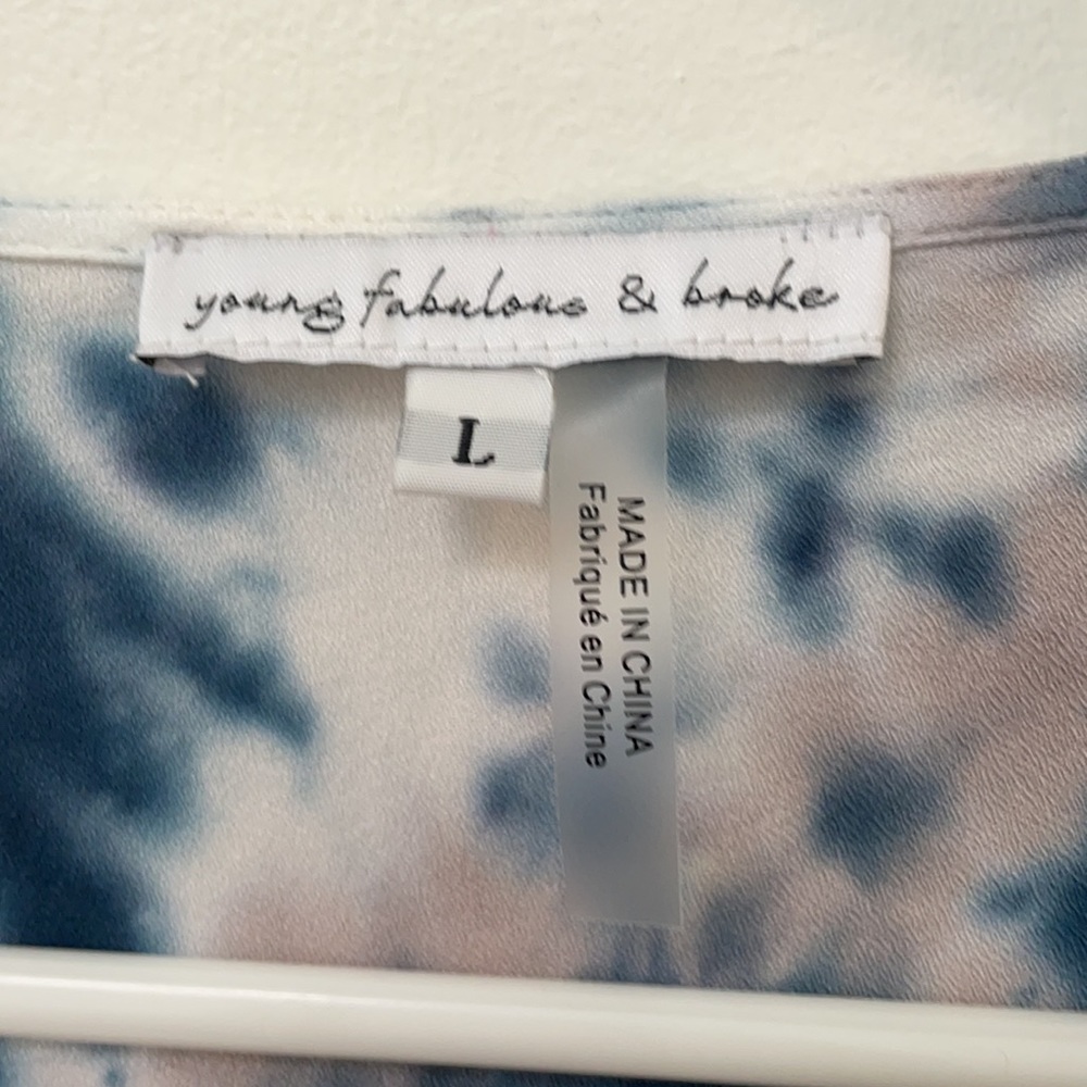 Young Fabulous & Broke top Tia Tie-Dye - Picture 6 of 14